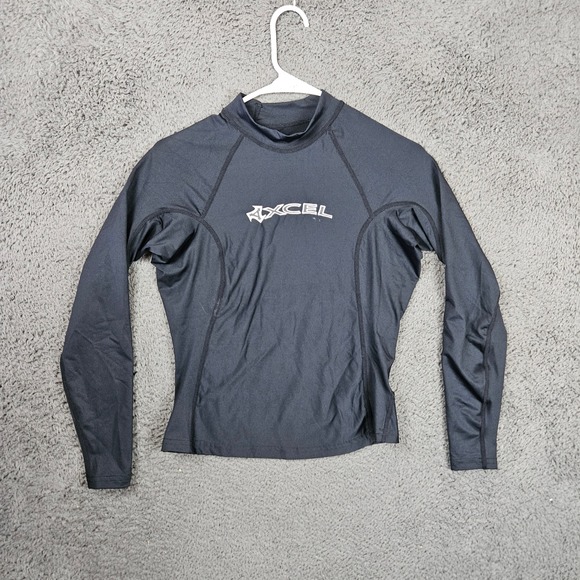 XCEL Hawaii Other - XCEL Hawaii Black Long Sleeve Rash Guard Swim Shirt Size 10 USA Made‎